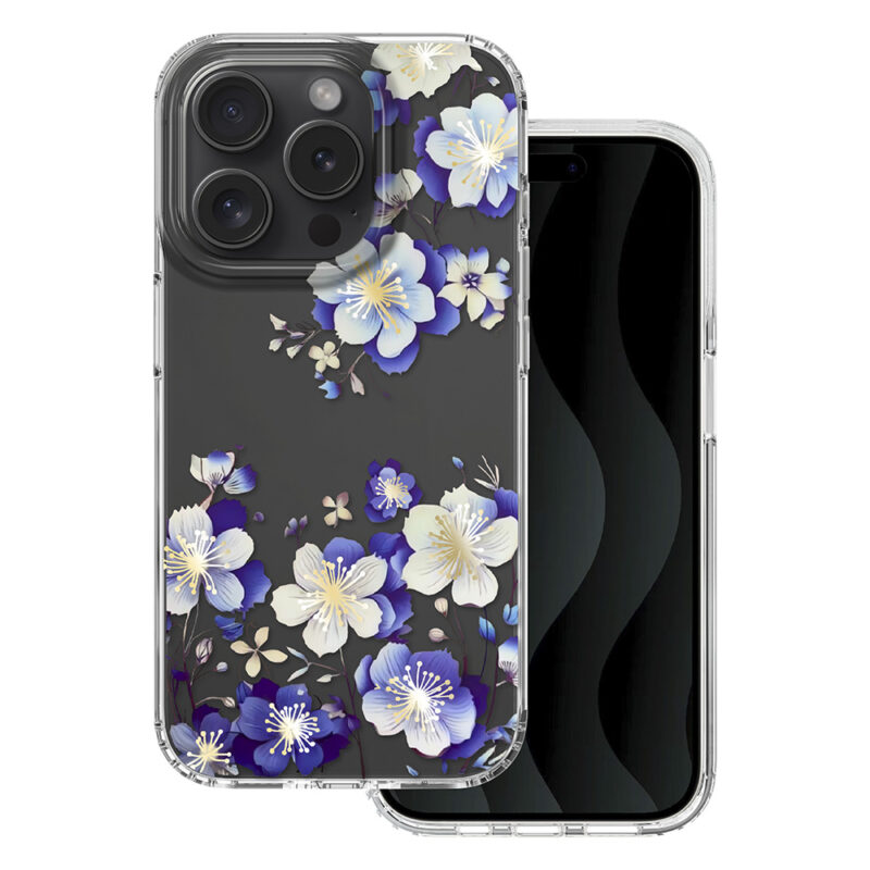 IMD print case for iPhone 15 Pro 6,1" floral