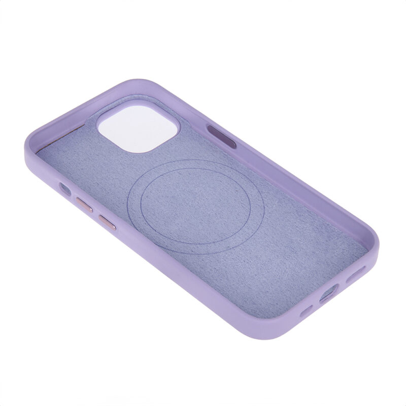 Mag Leather case for iPhone 12 / 12 Pro 6,1" purple - Bild 8