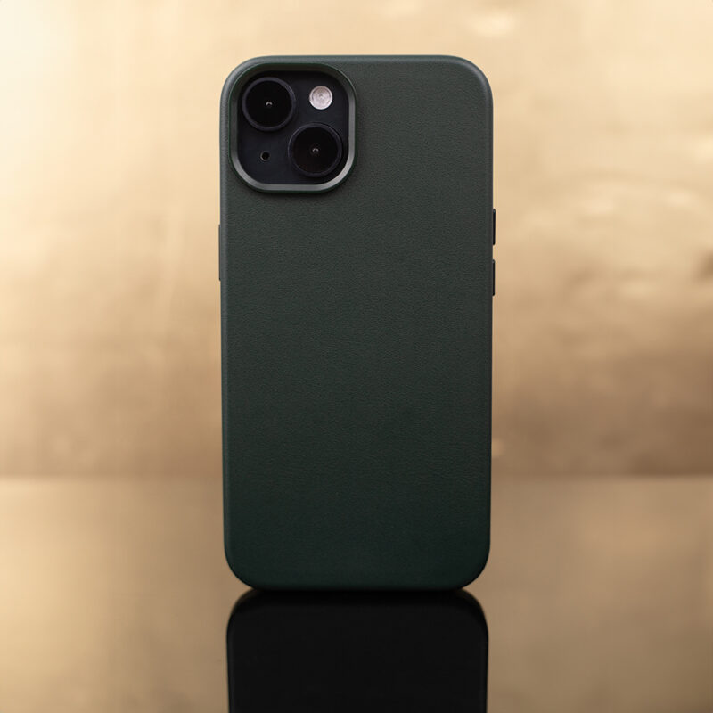 Mag Leather case for iPhone 13 Pro 6,1" dark green - Bild 12