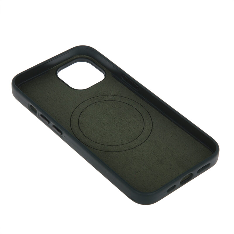 Mag Leather case for iPhone 13 Pro 6,1" dark green - Bild 8