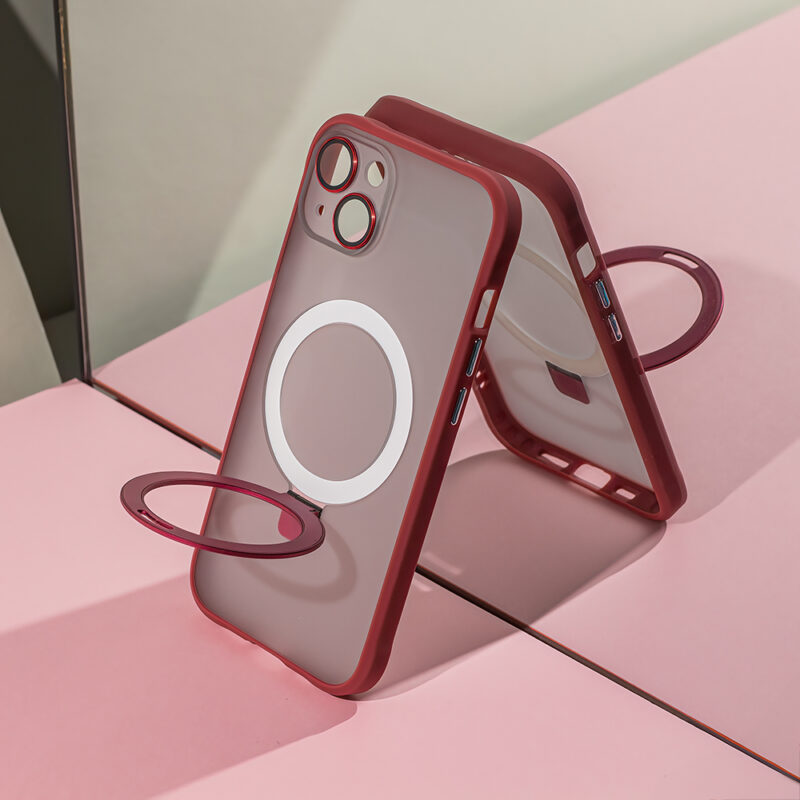 Mag Ring case for iPhone 13 6,1" red - Bild 7