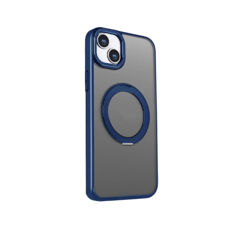 Mag Ring Rotating case for iPhone 12 Pro Max 6,7 navy blue