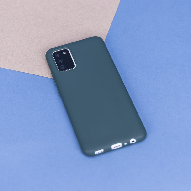 Matt TPU case for Motorola Moto G75 forest green - Bild 7