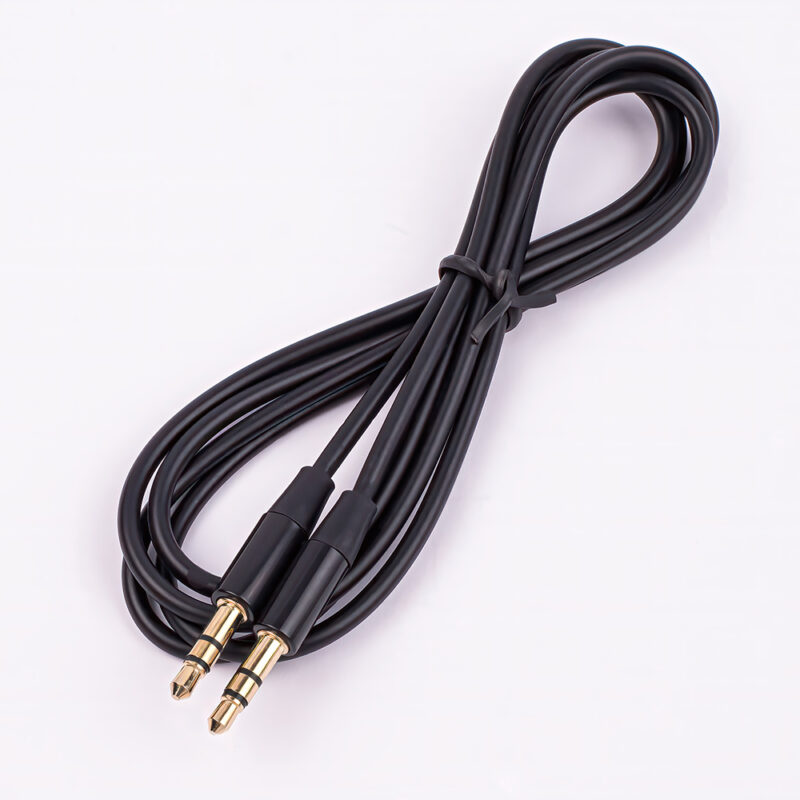 Maxlife audio cable jack 3.5 mm - jack 3.5 mm 1m black - Bild 4