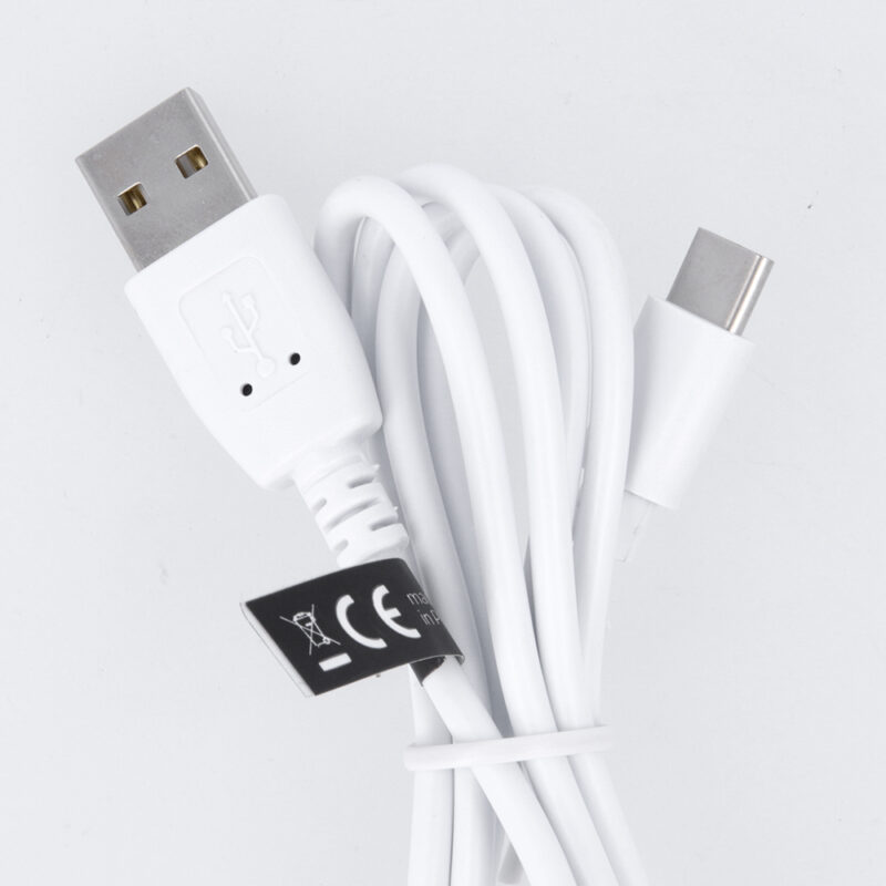 Maxlife cable USB - USB-C 1,0 m 3A white - Bild 4