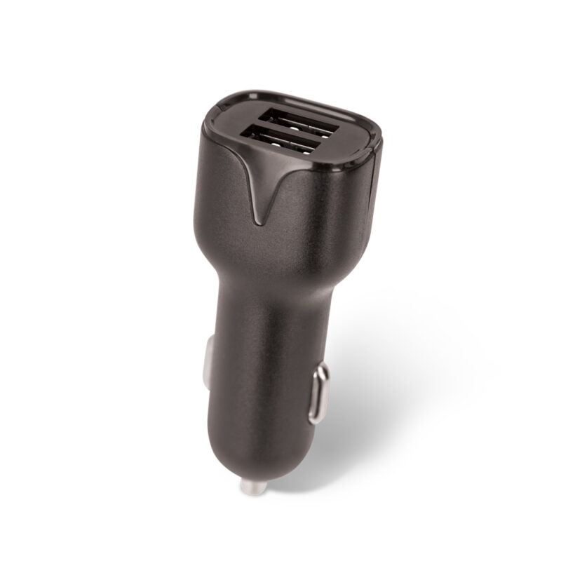 Maxlife MXCC-01 car charger 2x USB 2.4A black + USB-C cable - Bild 3