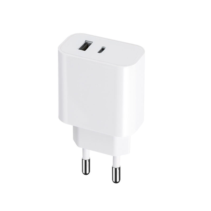 Maxlife MXTC-06 PD QC charger 1x USB-C 1x USB 20W white - Bild 12