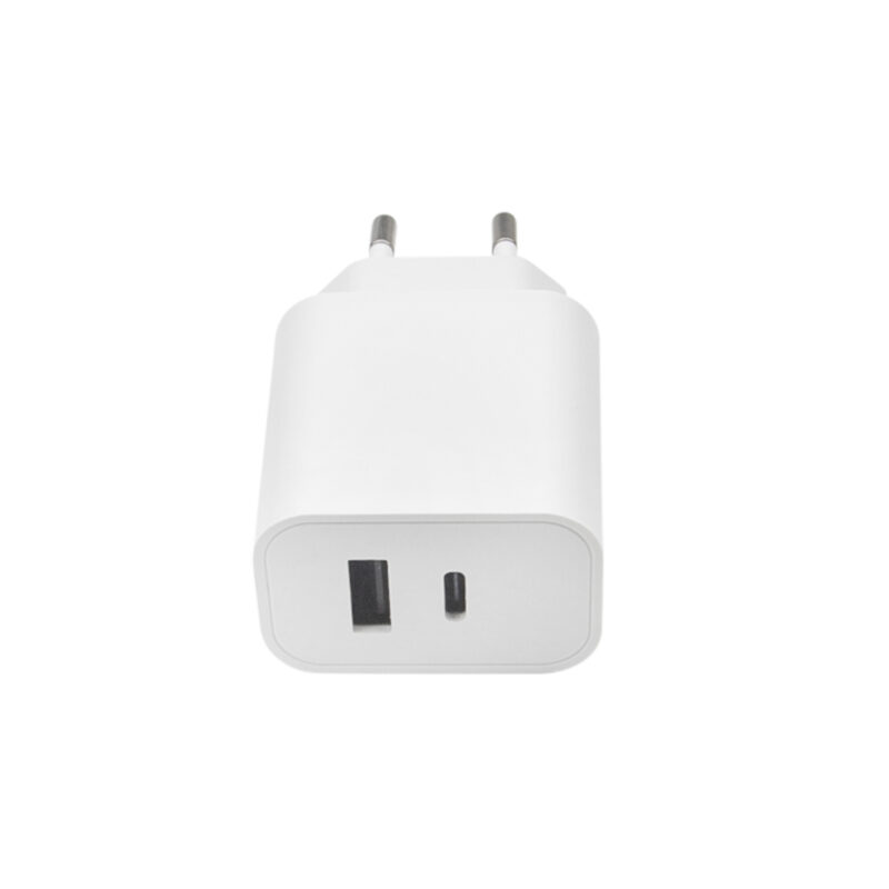 Maxlife MXTC-06 PD QC charger 1x USB-C 1x USB 20W white - Bild 7