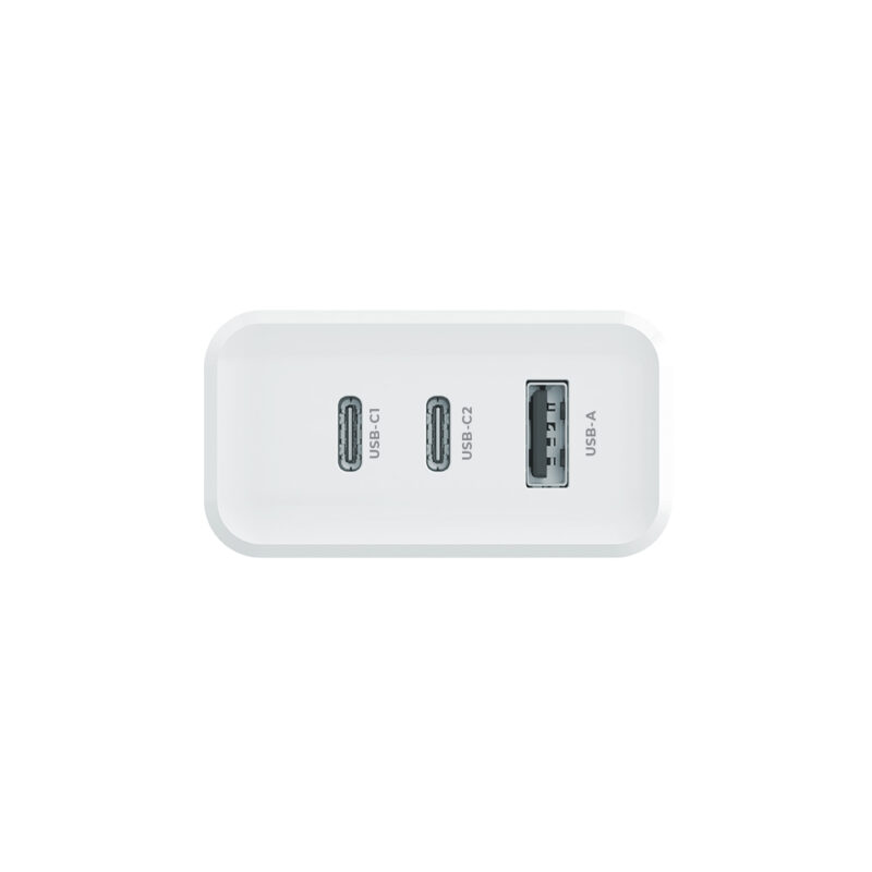 Maxlife MXTC-07-45ACC PD QC charger 2x USB-C 1x USB 45W white - Bild 5