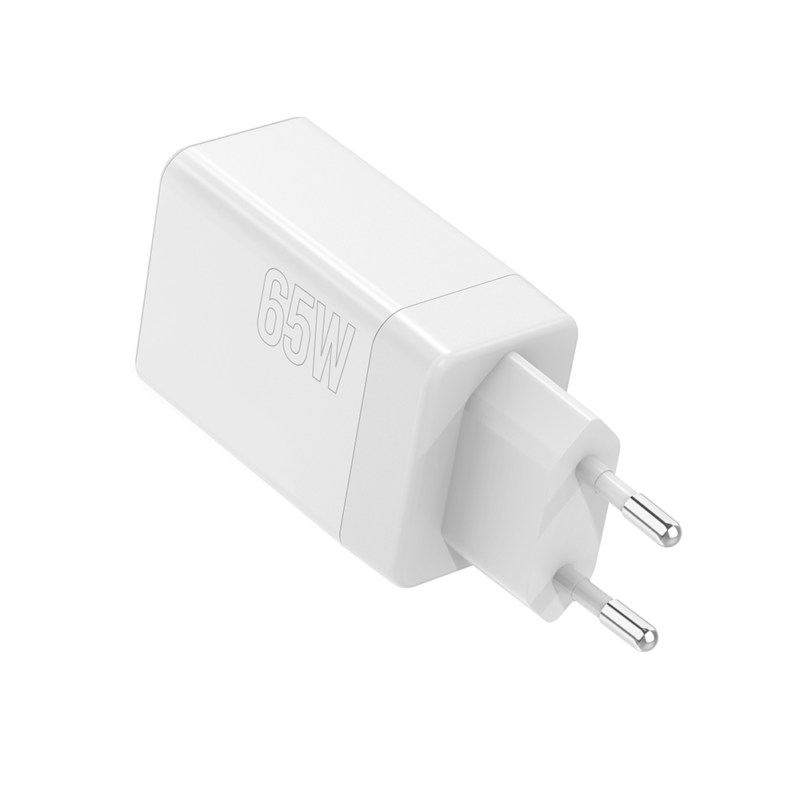 Maxlife MXTC-08-65ACC PD QC charger 2x USB-C 1x USB 65W white - Bild 3