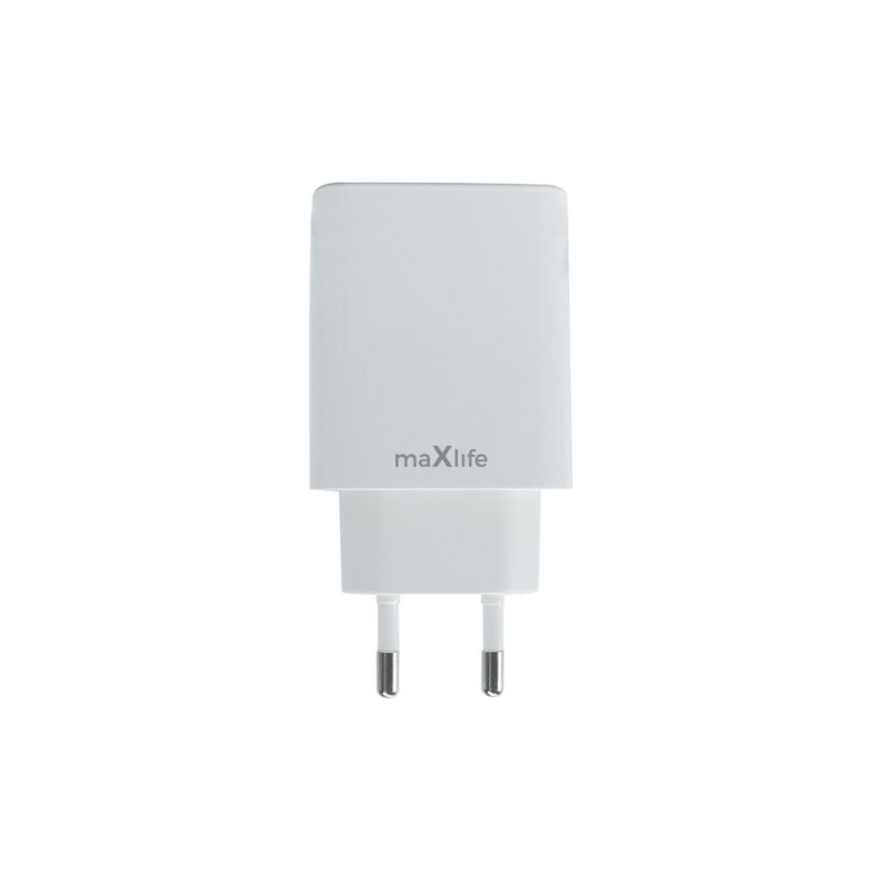 Maxlife MXTC-10-20AC PD QC charger 1x USB-C 1x USB 20W white - Bild 5