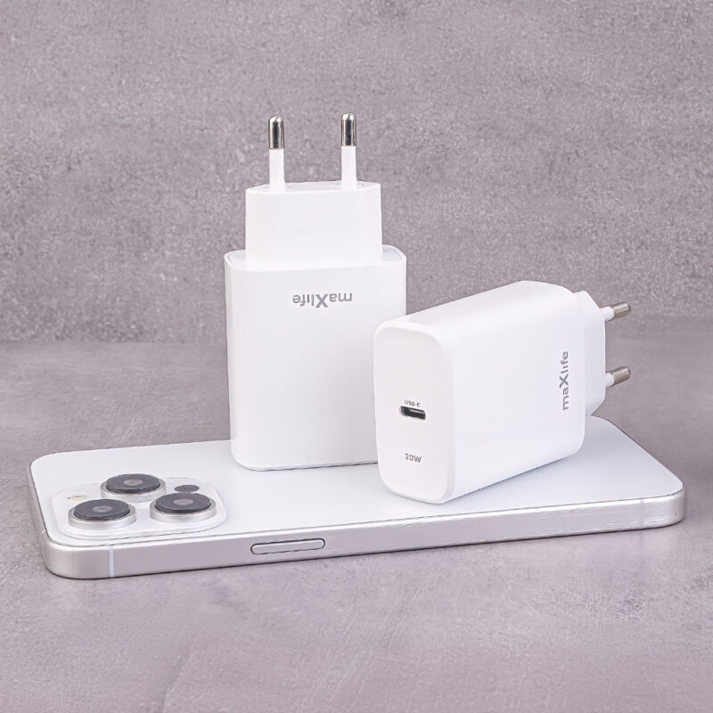 Maxlife MXTC-10-20C PD QC charger 1x USB-C 20W white - Bild 12