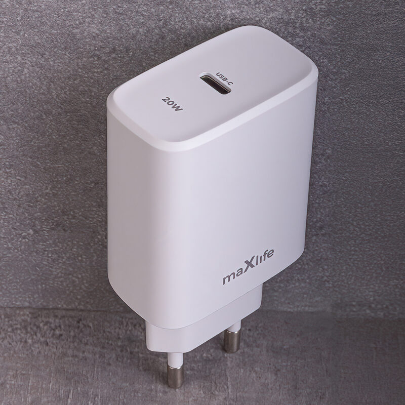 Maxlife MXTC-10-20C PD QC charger 1x USB-C 20W white - Bild 8