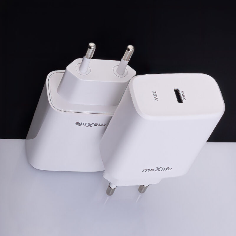 Maxlife MXTC-10-20C PD QC charger 1x USB-C 20W white - Bild 9