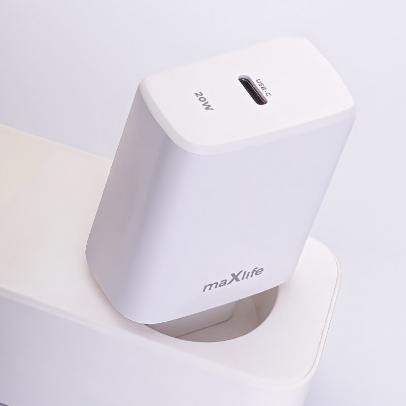 Maxlife MXTC-10-20C PD QC charger 1x USB-C 20W white - Bild 10