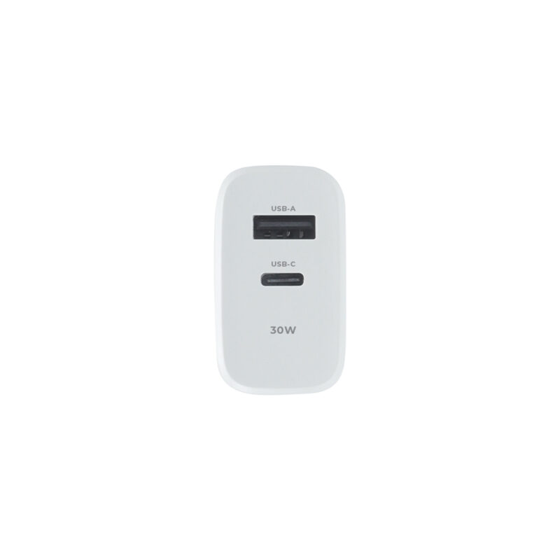 Maxlife MXTC-10-30AC PD QC charger 1x USB-C 1x USB 30W white - Bild 4