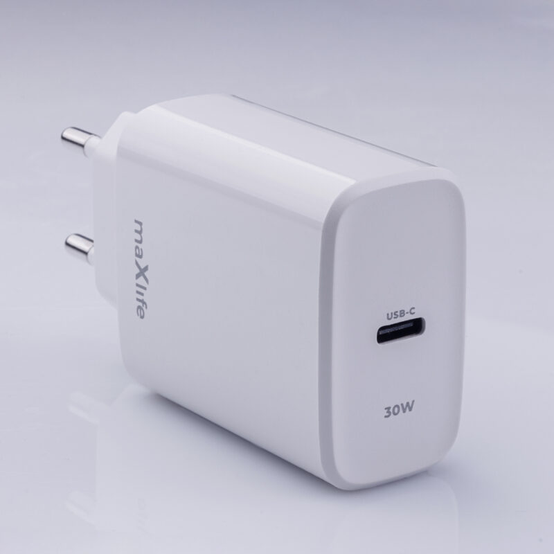 Maxlife MXTC-10-30C PD QC charger 1x USB-C 30W white - Bild 6