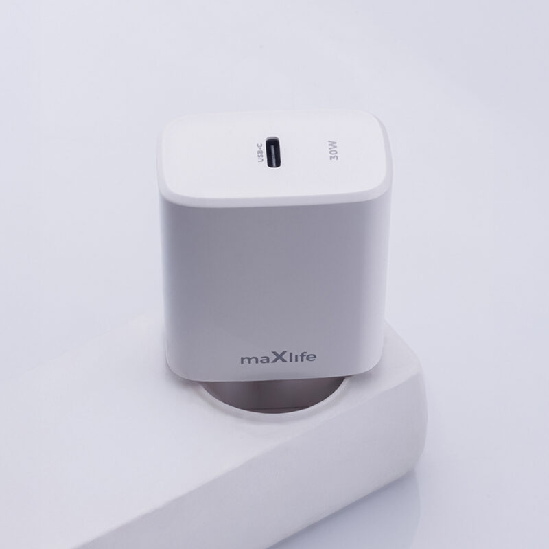 Maxlife MXTC-10-30C PD QC charger 1x USB-C 30W white - Bild 7