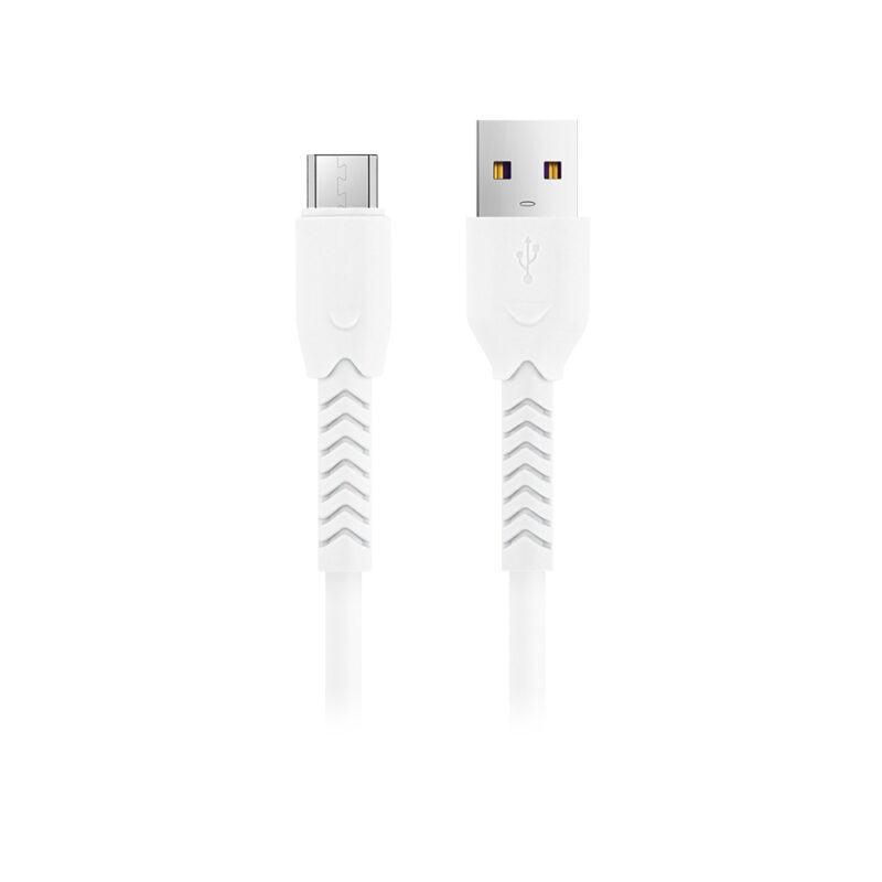 Maxlife MXUC-04 cable USB - microUSB 1,0 m 3A white