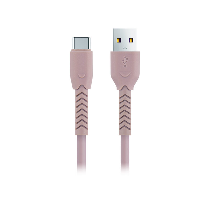 Maxlife MXUC-04 cable USB - USB-C 1,0 m 3A pink