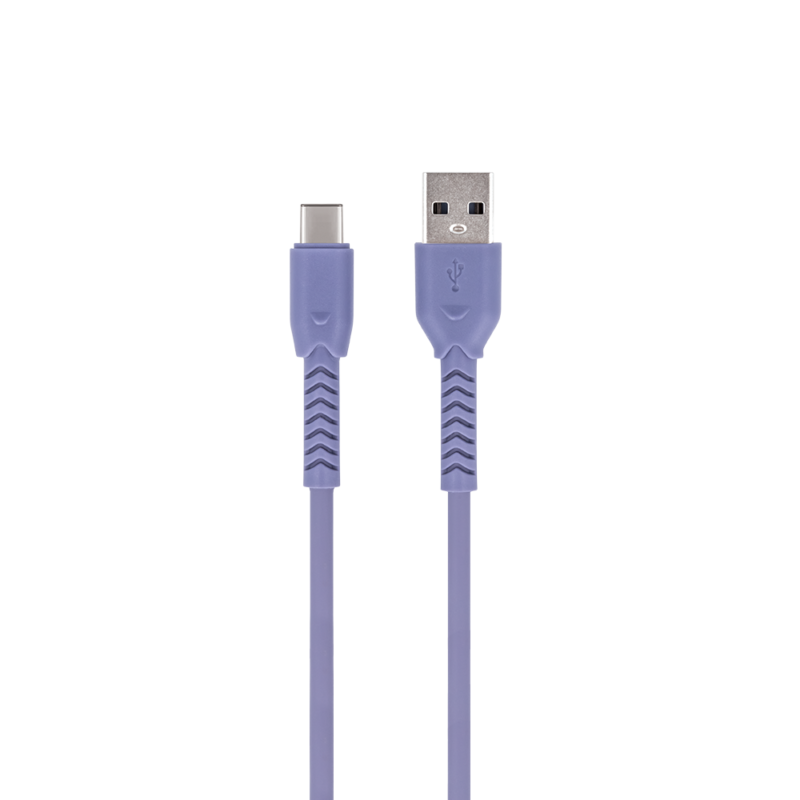 Maxlife MXUC-04 cable USB - USB-C 1,0 m 3A purple - Bild 3