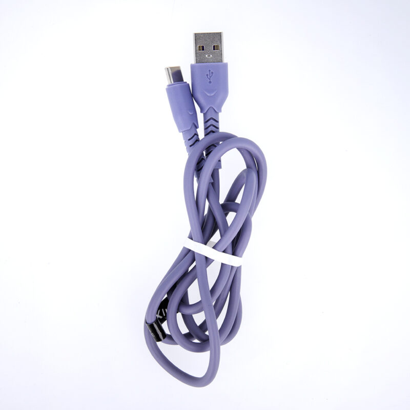 Maxlife MXUC-04 cable USB - USB-C 1,0 m 3A purple - Bild 4