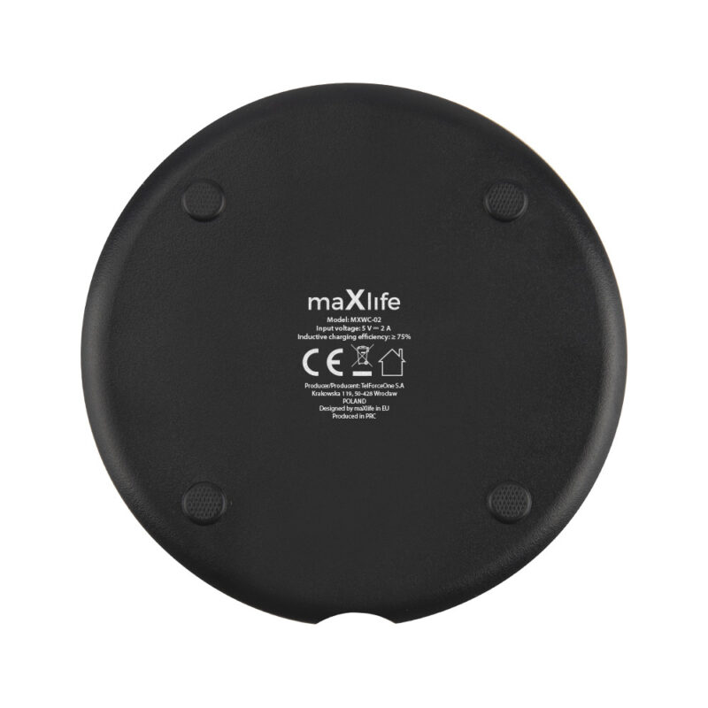 Maxlife MXWC-02 wireless charger 10W black - Bild 3