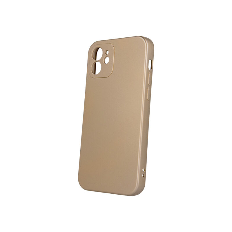 Metallic case for iPhone 12 6,1" gold