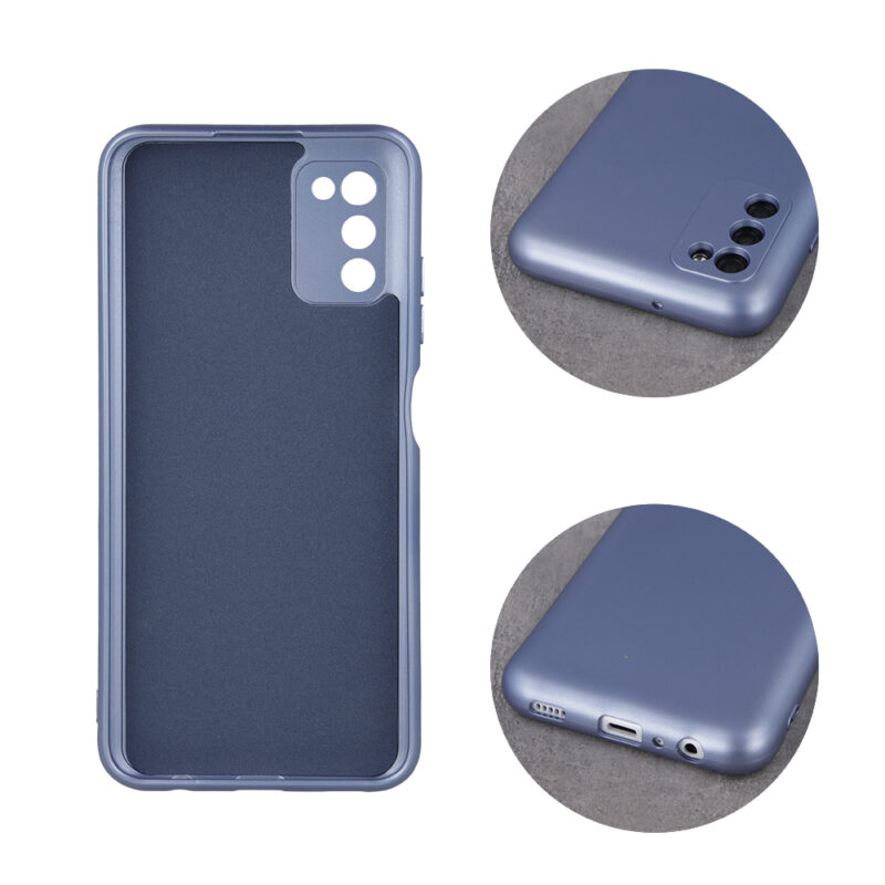 Metallic case for Motorola Moto G14 light blue - Bild 4