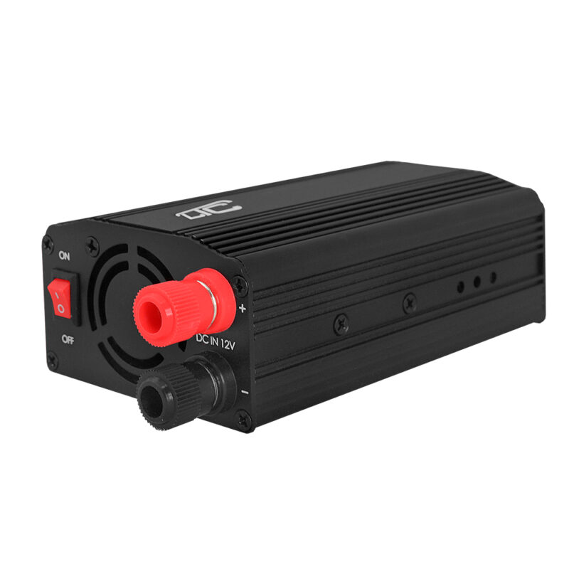 Power inverter in: 12V DC out: 230V/50Hz, 300W/600W + 2xUSB-A 5V/2.4A LTC