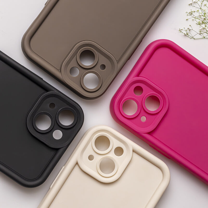 Rim TPU case for iPhone 11 beige - Bild 8