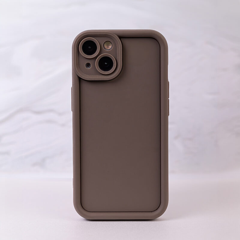 Rim TPU case for iPhone 11 brown - Bild 7