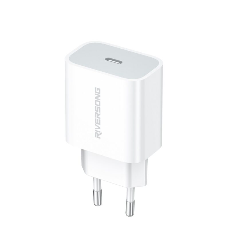 Riversong wall charger PowerKub 20 1x USB-C 20W white AD75