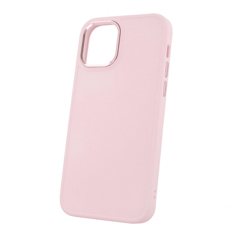 Satin case for iPhone 12 / 12 Pro 6,1" pink