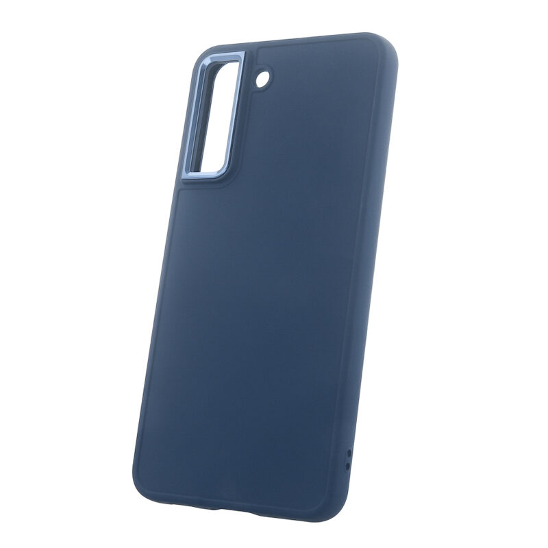 Satin case for Samsung Galaxy S21 FE dark blue