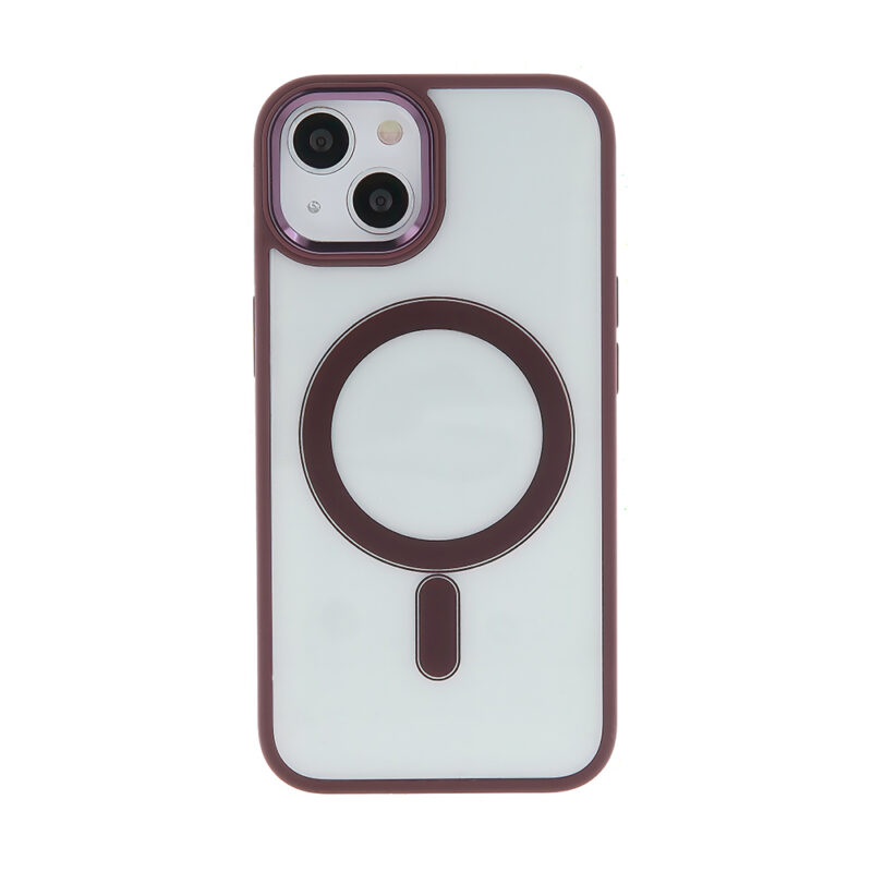 Satin Clear Mag case for iPhone 11 purple - Bild 3