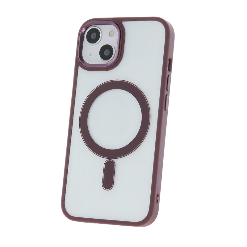 Satin Clear Mag case for iPhone 11 purple - Bild 4