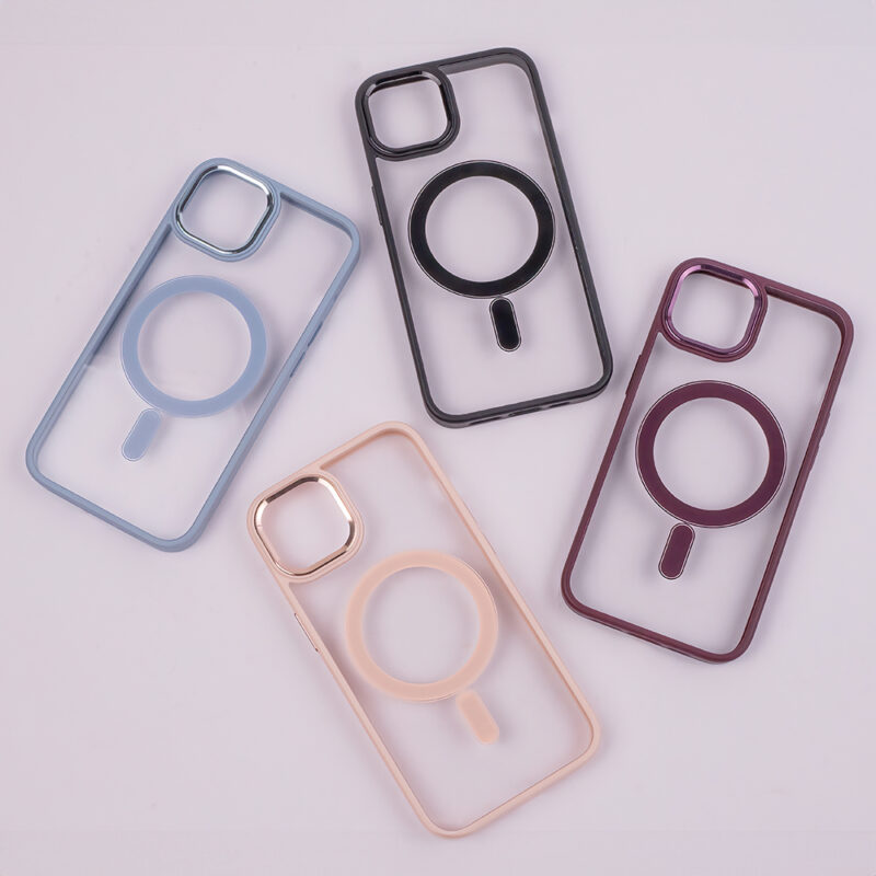 Satin Clear Mag case for iPhone 11 purple - Bild 8