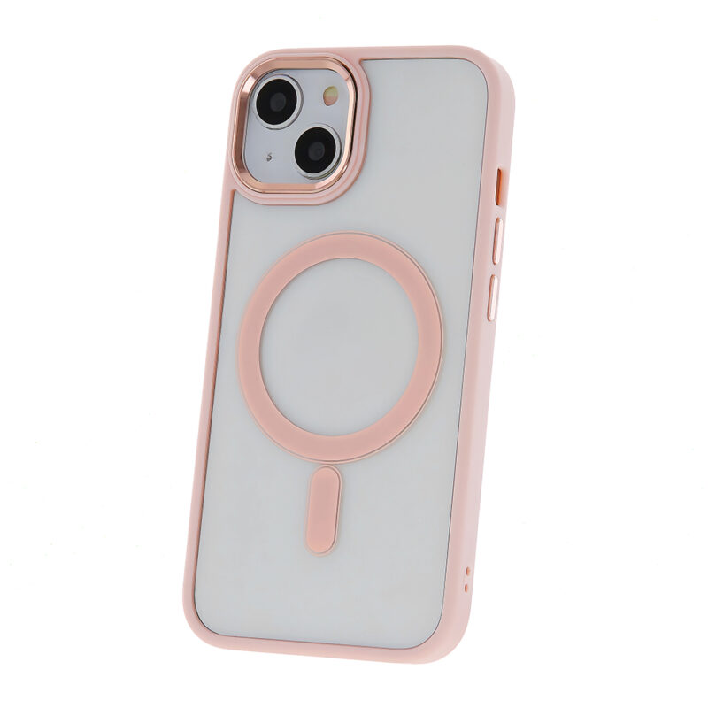 Satin Clear Mag case for iPhone 13 Pro 6,1" pink - Bild 3