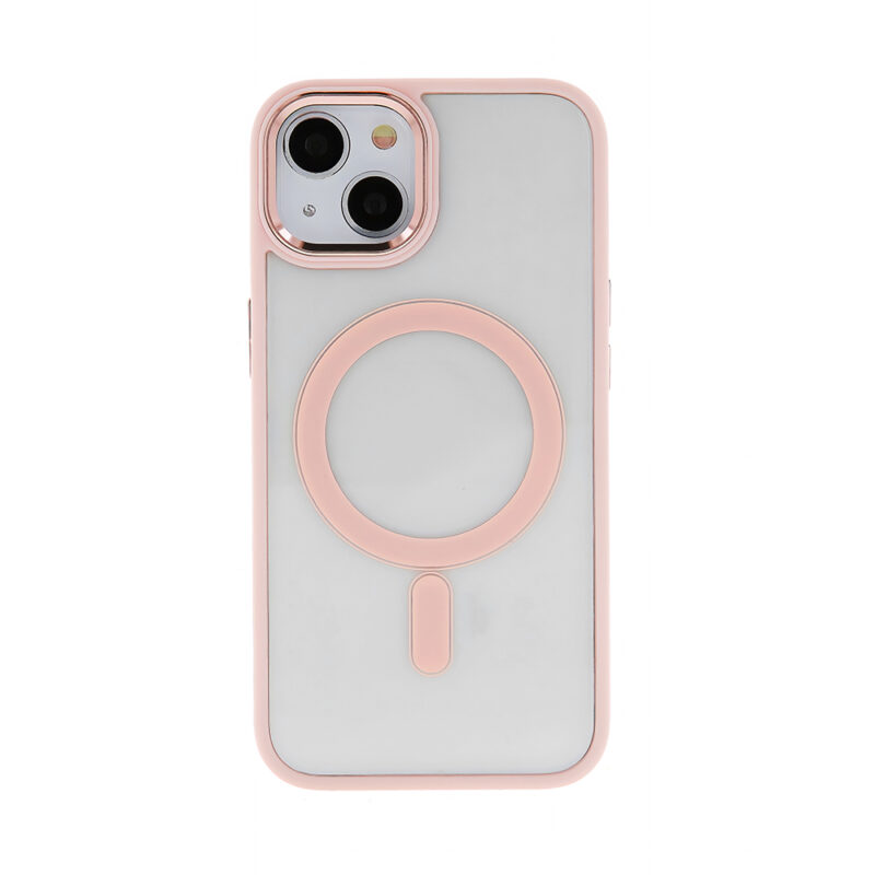 Satin Clear Mag case for iPhone 13 Pro 6,1" pink - Bild 4