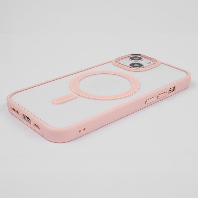 Satin Clear Mag case for iPhone 13 Pro 6,1" pink - Bild 7