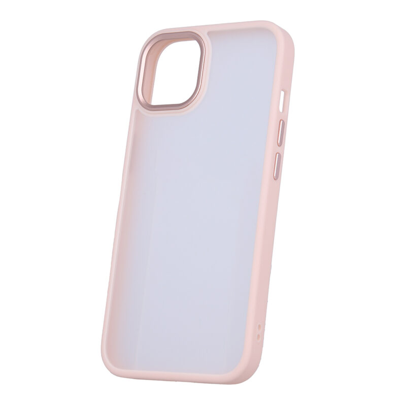 Satin Matt case for iPhone 13 6,1" pink