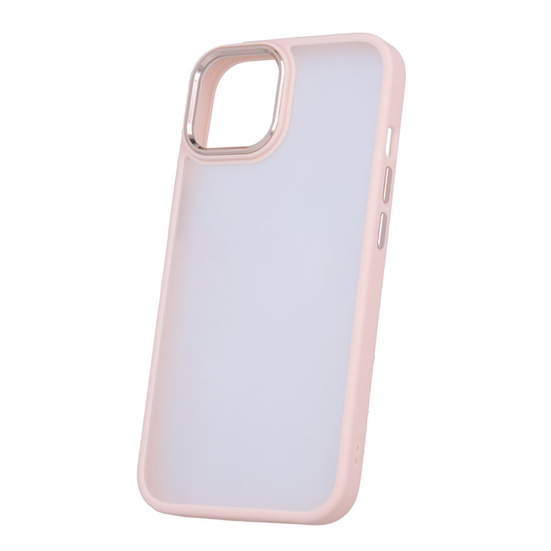 Satin Matt case for iPhone 14 6,1" pink