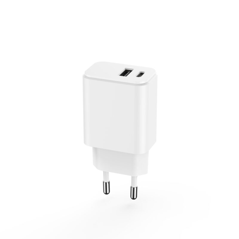 Setty charger 1x USB + USB-C 3A 20W white - Bild 5