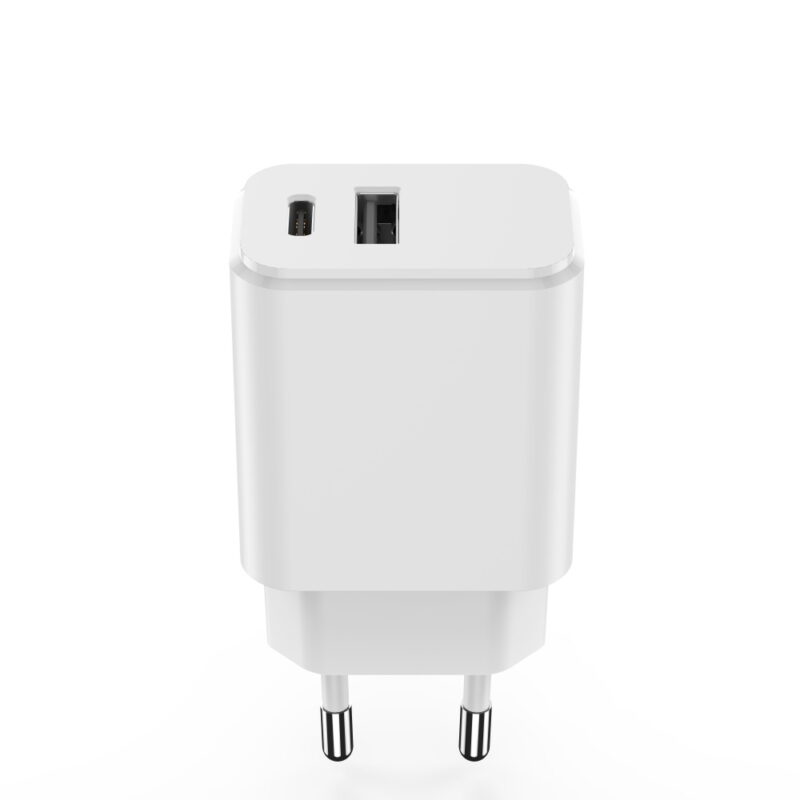 Setty charger 1x USB + USB-C 3A 20W white - Bild 6