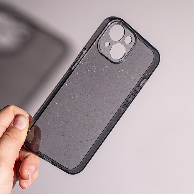 Shine case for iPhone 14 Pro 6,1" smoky - Bild 8