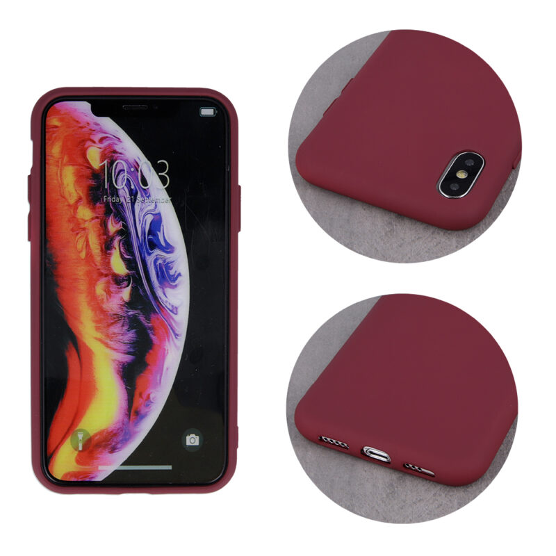 Silicon case for iPhone 11 burgundy - Bild 4