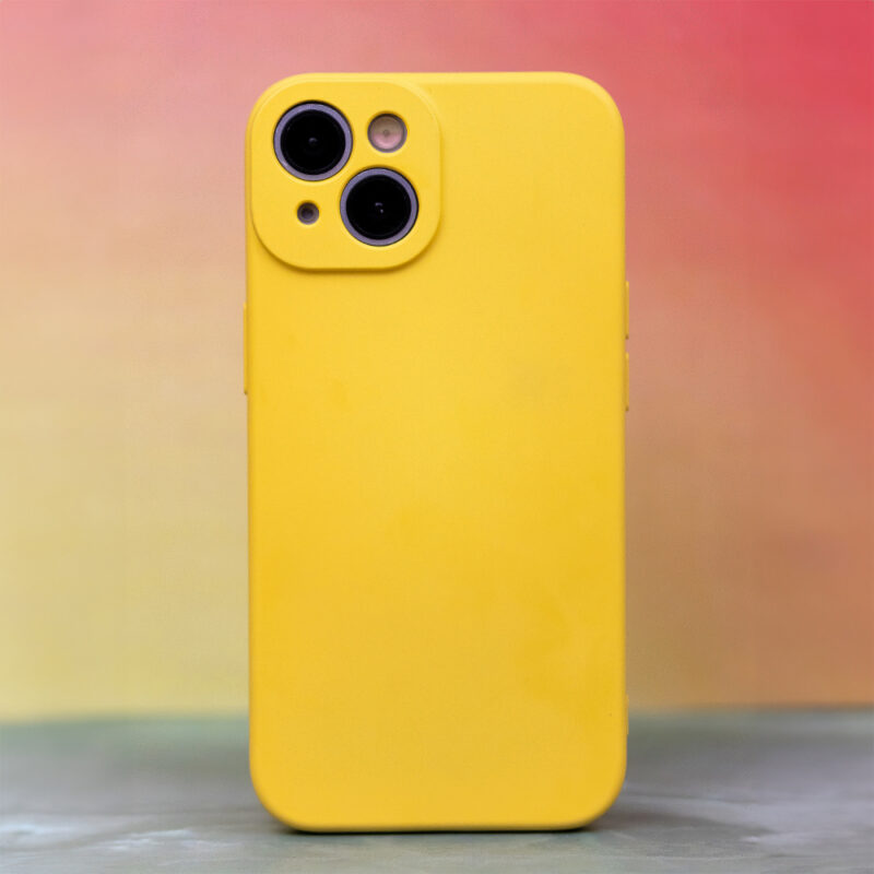 Silicon case for iPhone 11 yellow - Bild 6