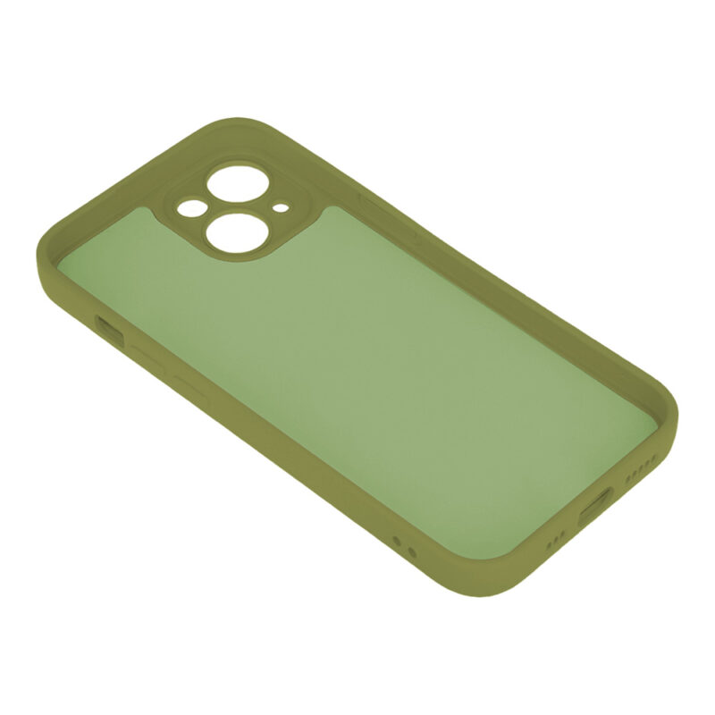 Silicon case for iPhone 12 / 12 Pro 6,1" olive - Bild 5