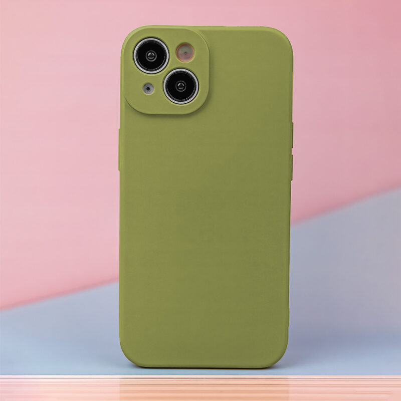 Silicon case for iPhone 12 / 12 Pro 6,1" olive - Bild 8